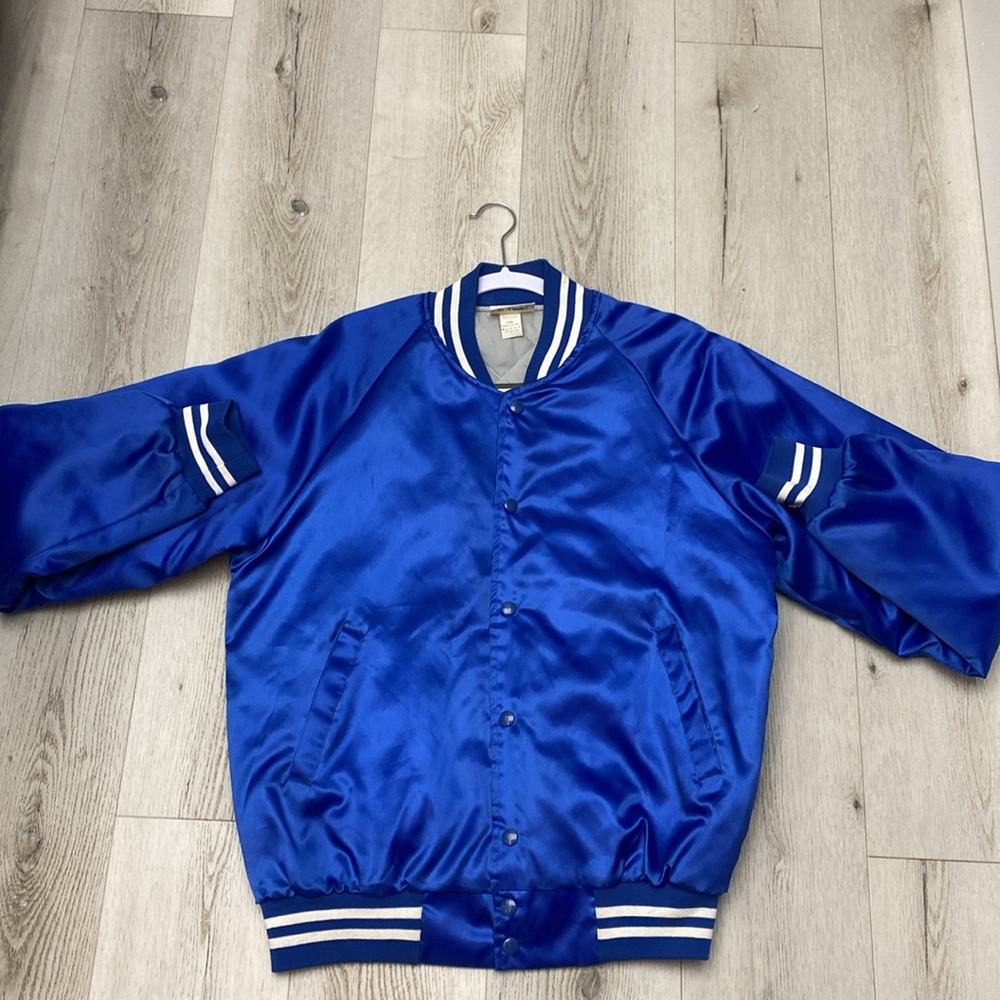 Satin Bomber Jacket